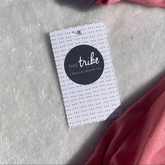 This Tribe Of Three One piece bodysuit bundle of 2. Size 3-6 months NWT - Picture 4 of 11